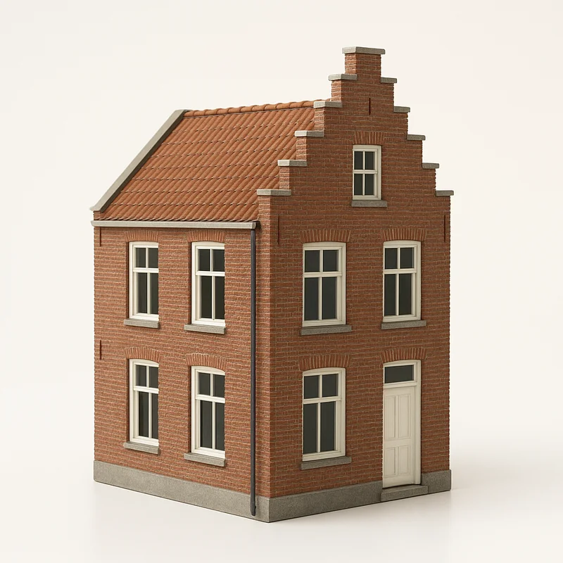 Stadshuis hoekpand (H0)